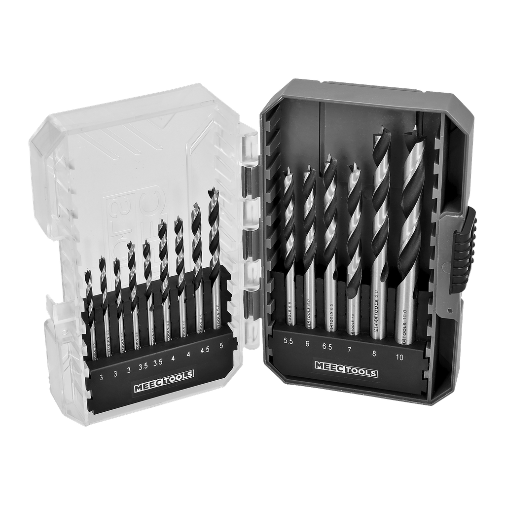 Meec Tools Treborsett 15 deler