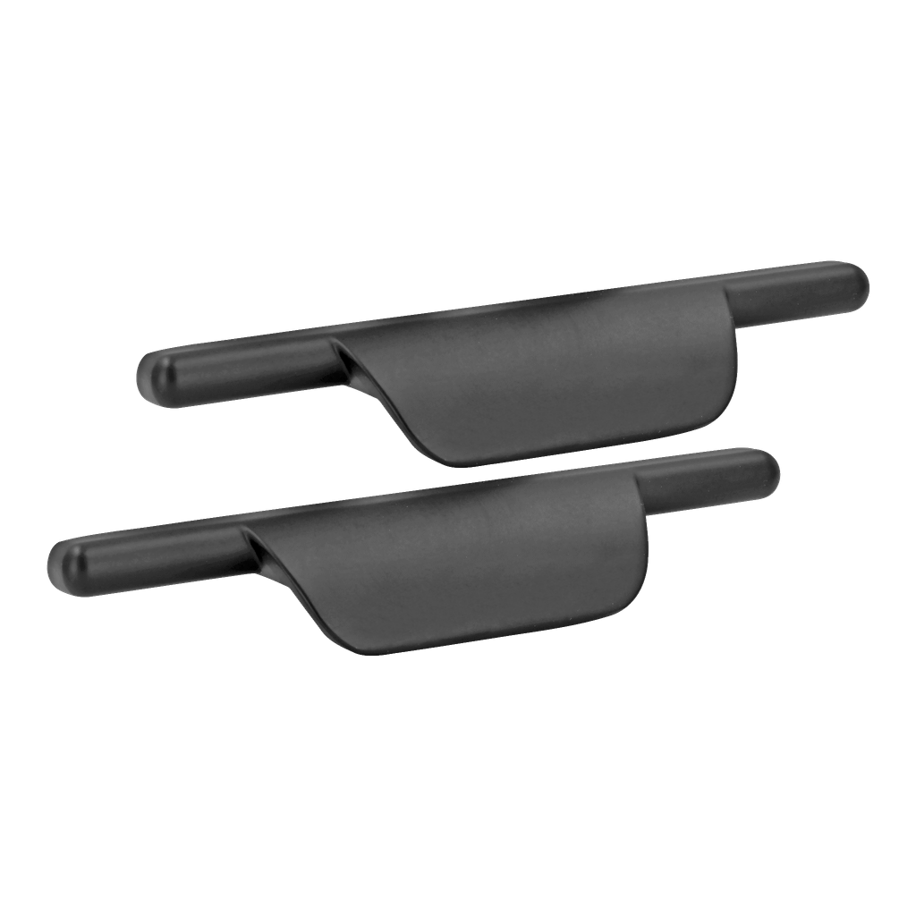 Hard Head Profilhåndtak, svart 2-pk