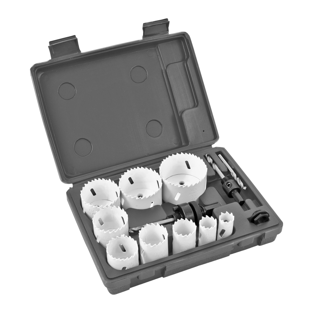 Meec Tools Hullsagsett 12 deler