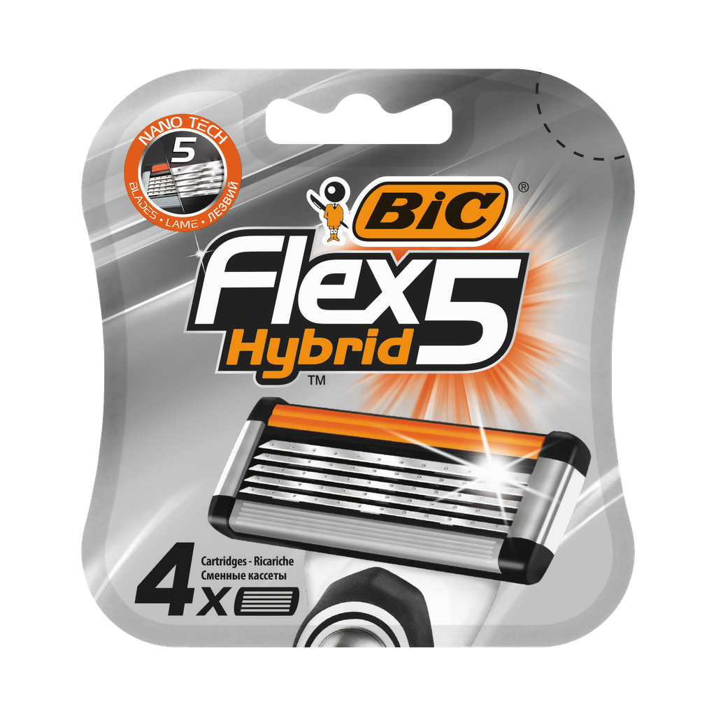 Bic Rakblad 4-pk