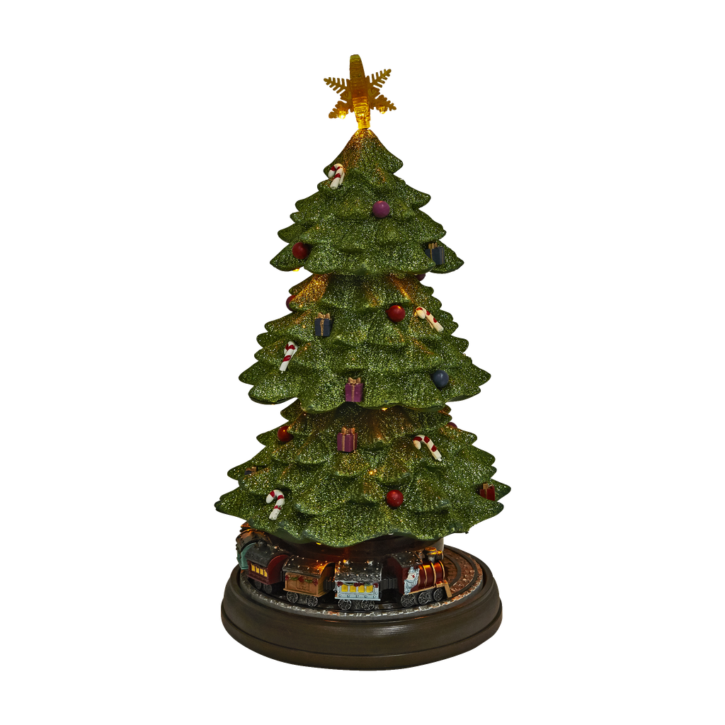 Anslut Juletre med tog