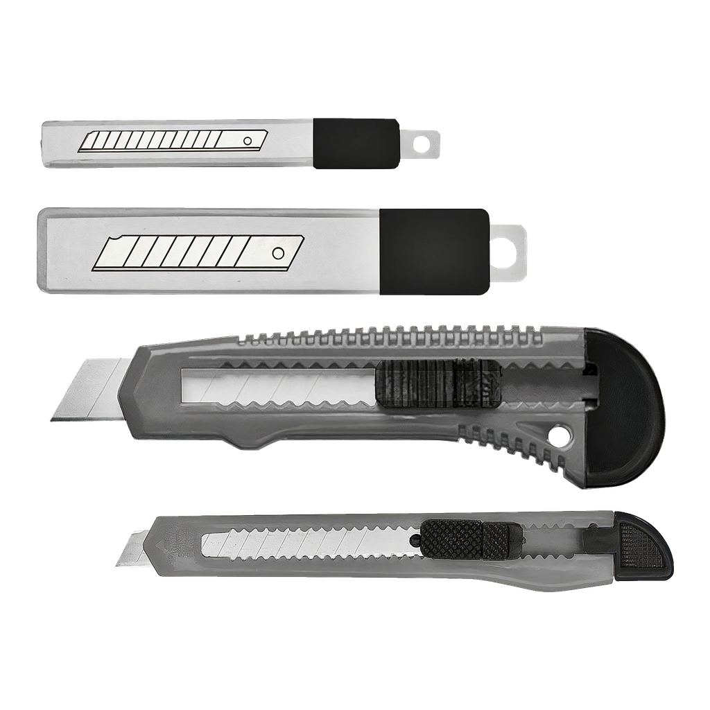 Meec Tools Brytebladknivsett 8 deler