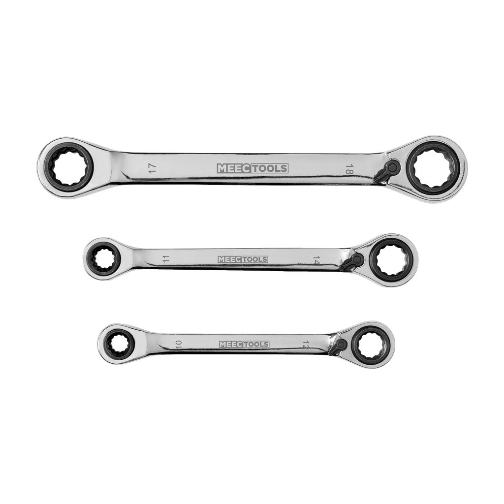 Meec Tools Skrallesett 3 deler
