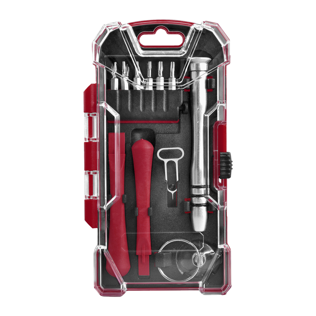 Meec Tools Mobilreparasjonssett 17 deler