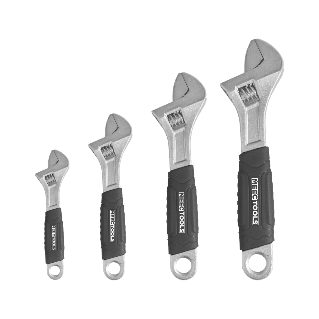 Meec Tools Skiftnyckelsats 4 delar