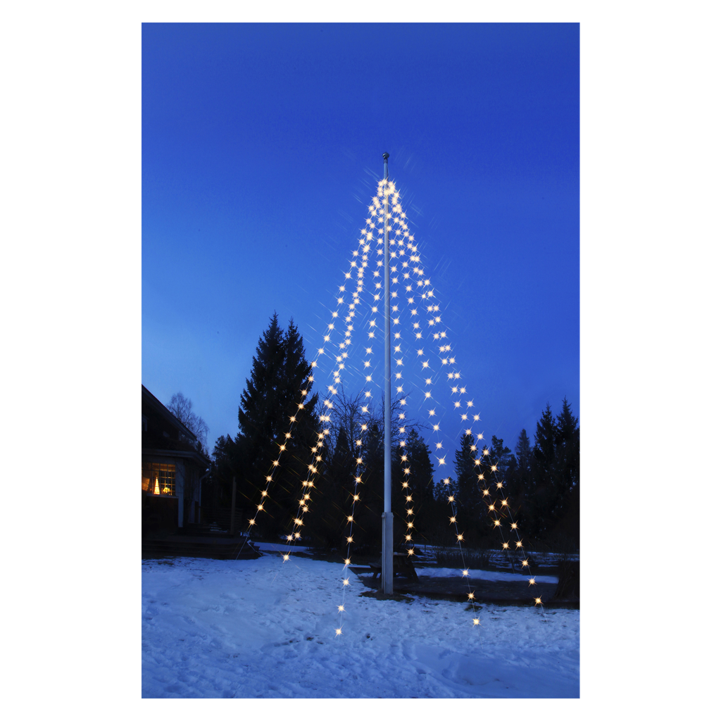 EKVIP Flaggstångsslinga LED