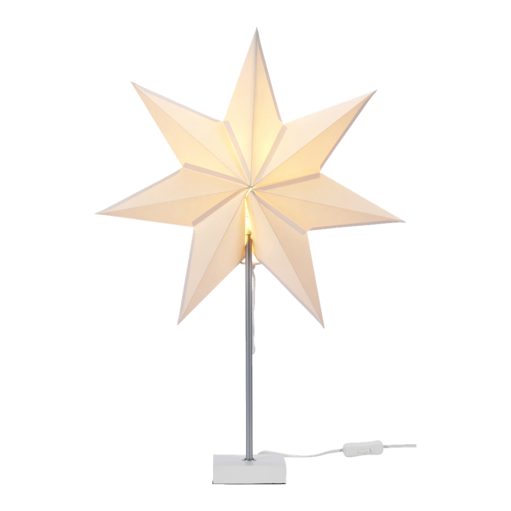 EKVIP Biała gwiazda adwentowa