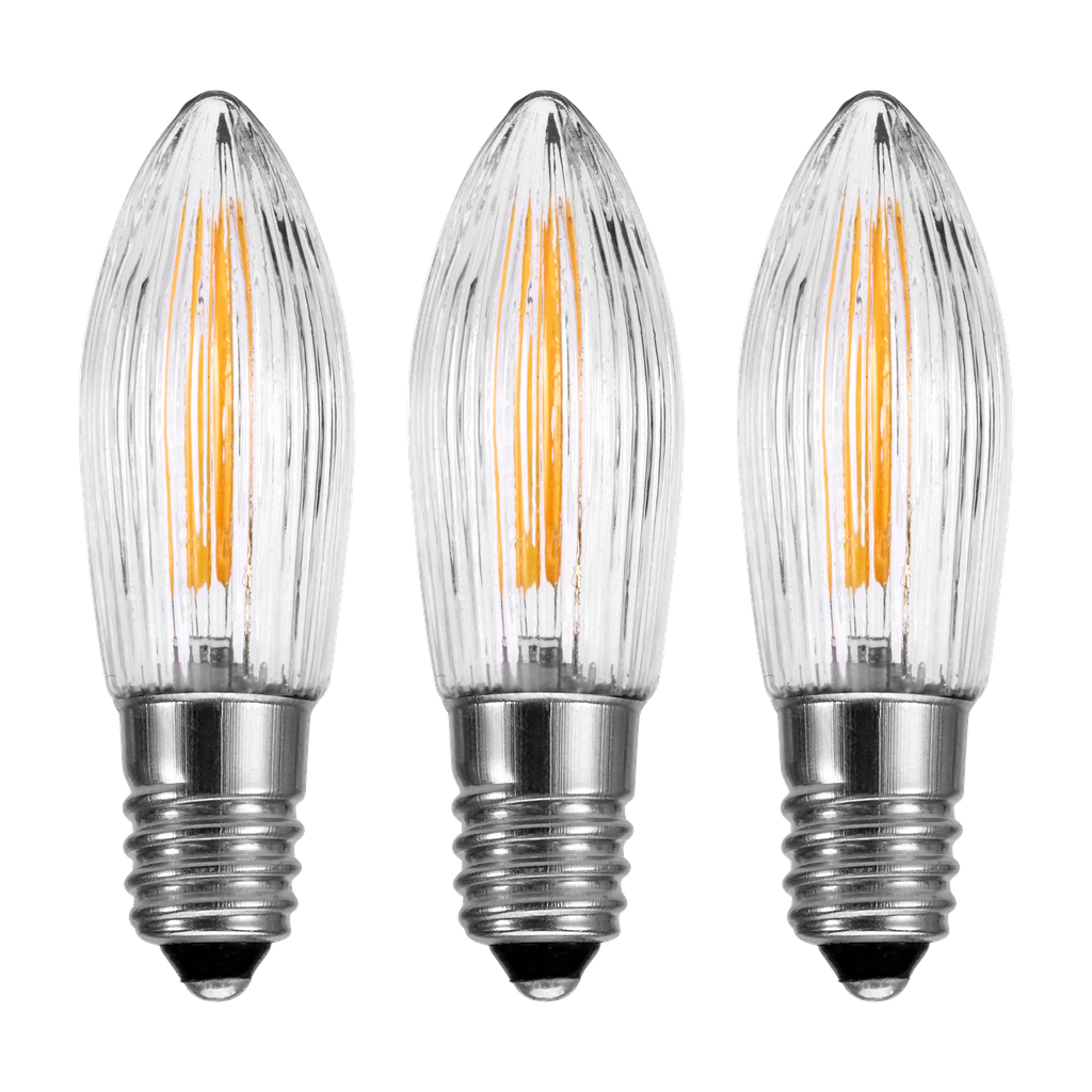 EKVIP Reservepærer til adventslysestake LED 3-pk