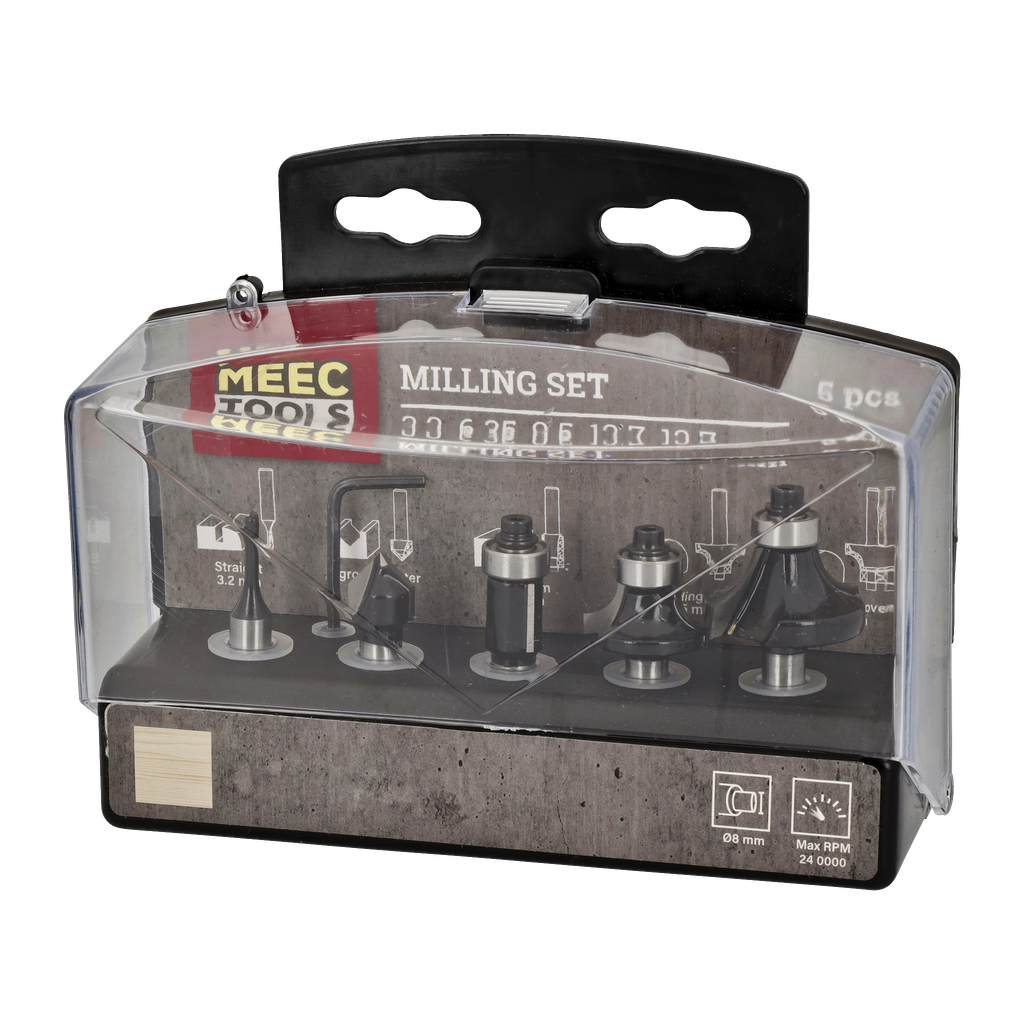 Meec Tools Fressett 5 deler
