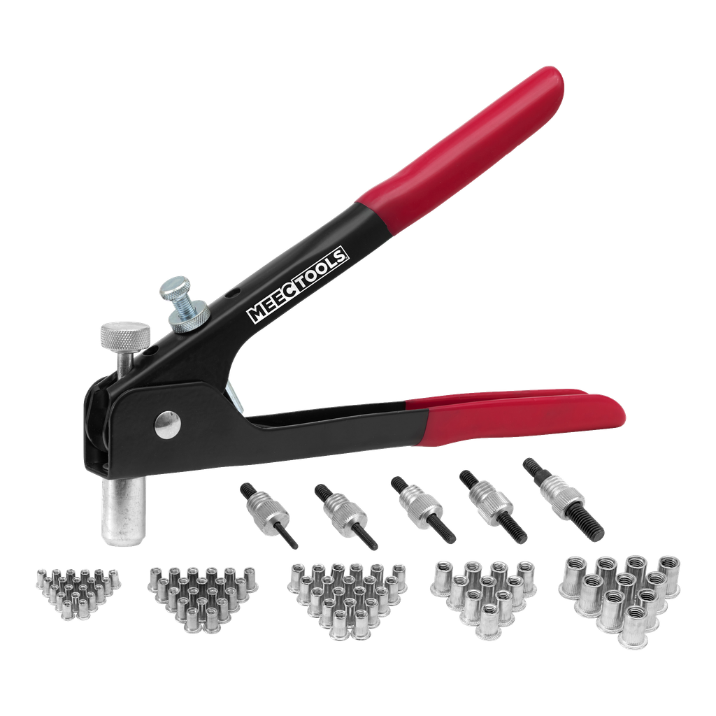 Meec Tools Blindnitmuttersats 86 delar