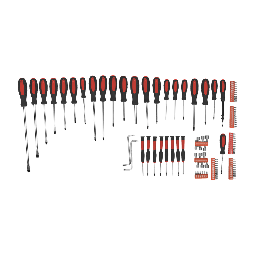 Hard Head Skrutrekker-/bitssett 100 deler