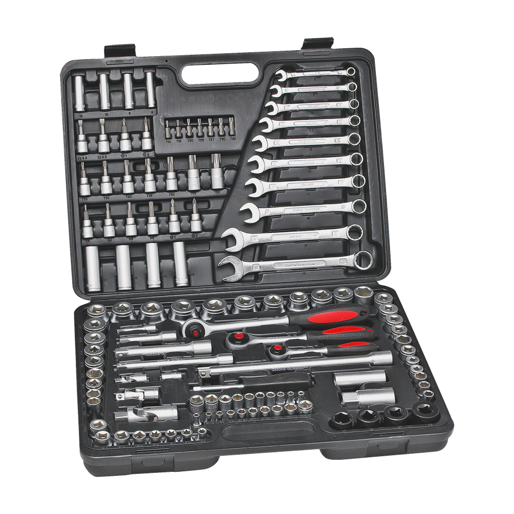 Hard Head Pipenøkkelsett 120 deler