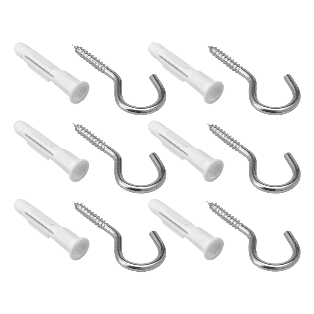 Hard Head Universalplugg med C-krok 6-pk