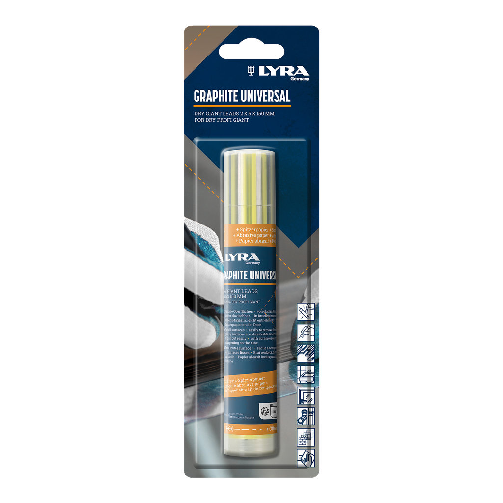 Lyra Stift för snickarpenna 12-pk