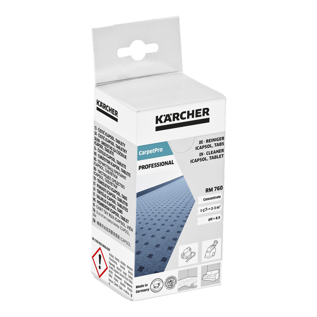 Kärcher Tekstilrengjøringstabletter for Kärcher tekstilpleiemaskin 16-pk