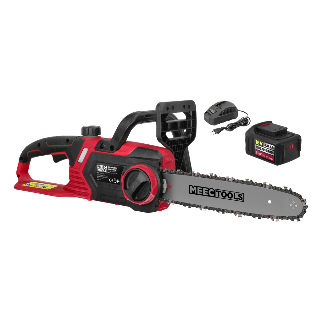 Meec Tools Multiseries 18 V Batteridriven kedjesåg Kit