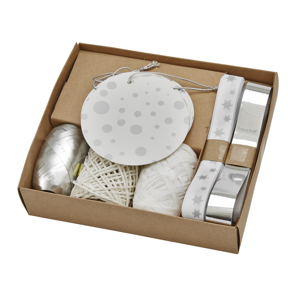 EKVIP Gaveinnpakkingssett 6 deler