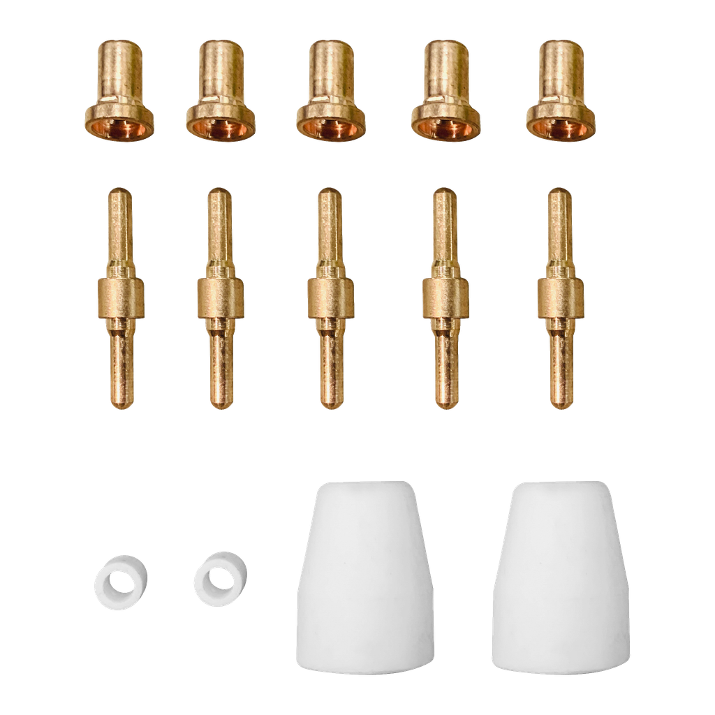 Meec Tools Munnstykker til plasmaskjærer 14 deler