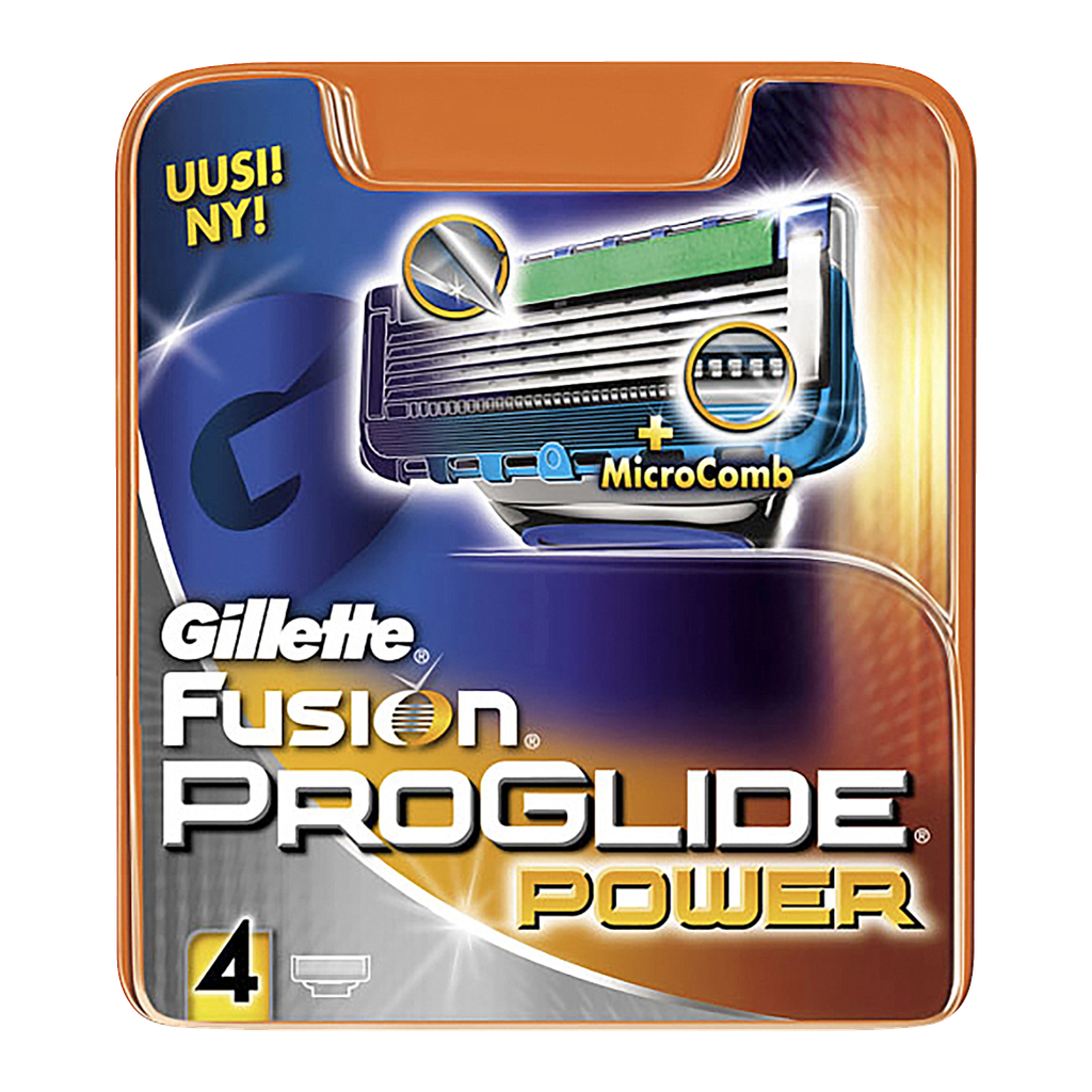 Gillette Rakblad 4-pk