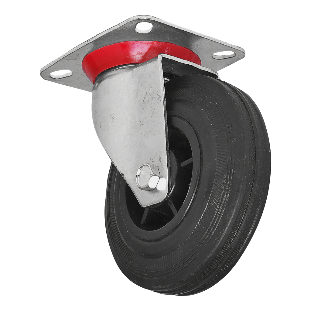 Hamron Transporthjul i gummi/plast