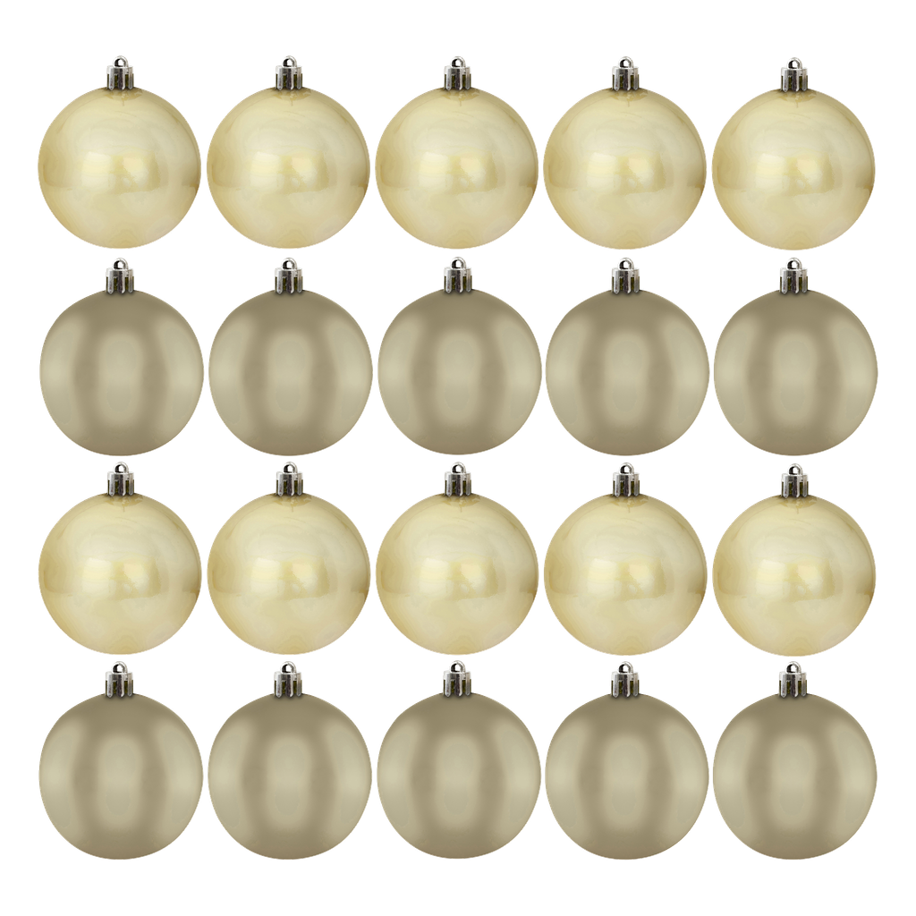 EKVIP Julgranskulor 20-pk