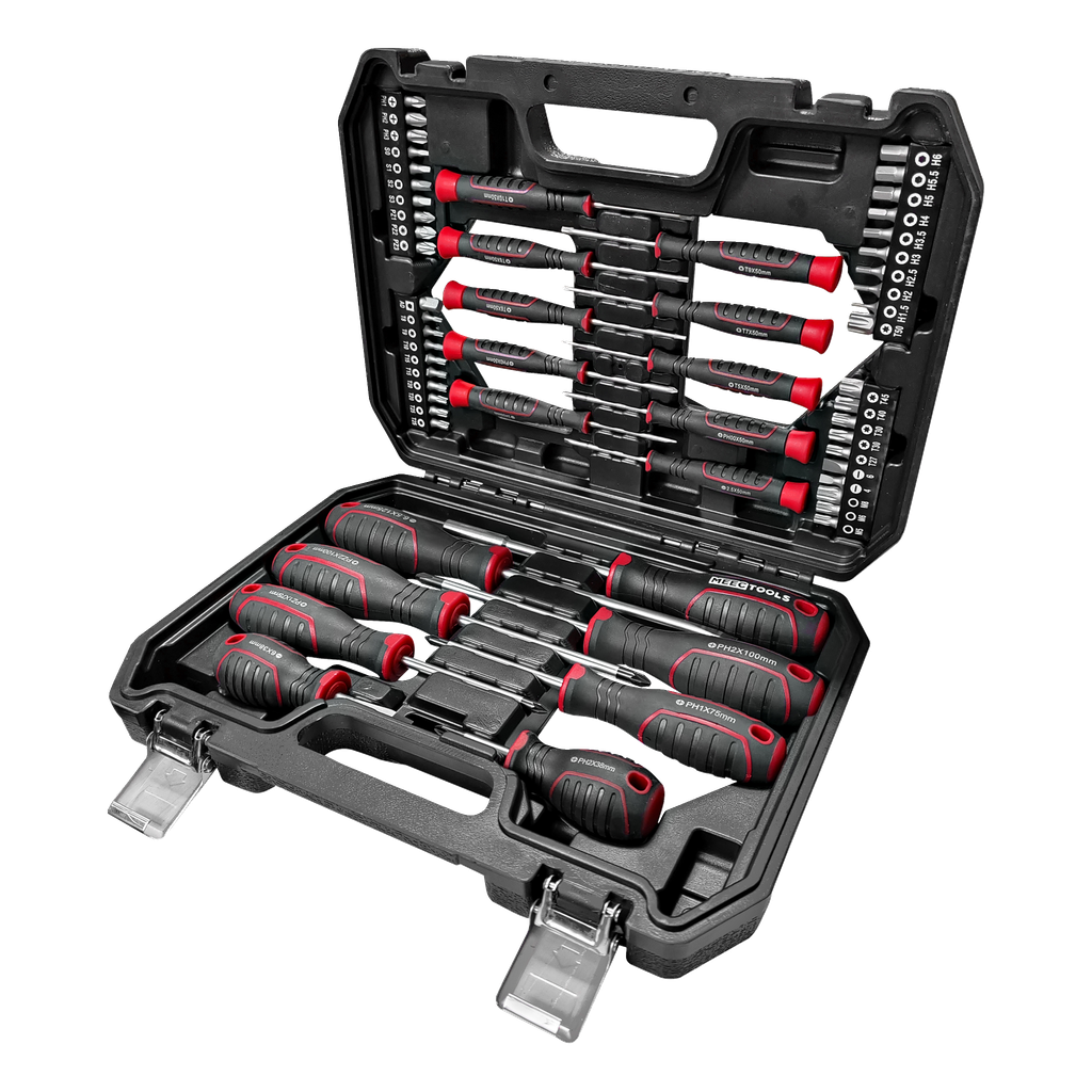 Meec Tools Skruvmejsel-/bitssats 58-pk