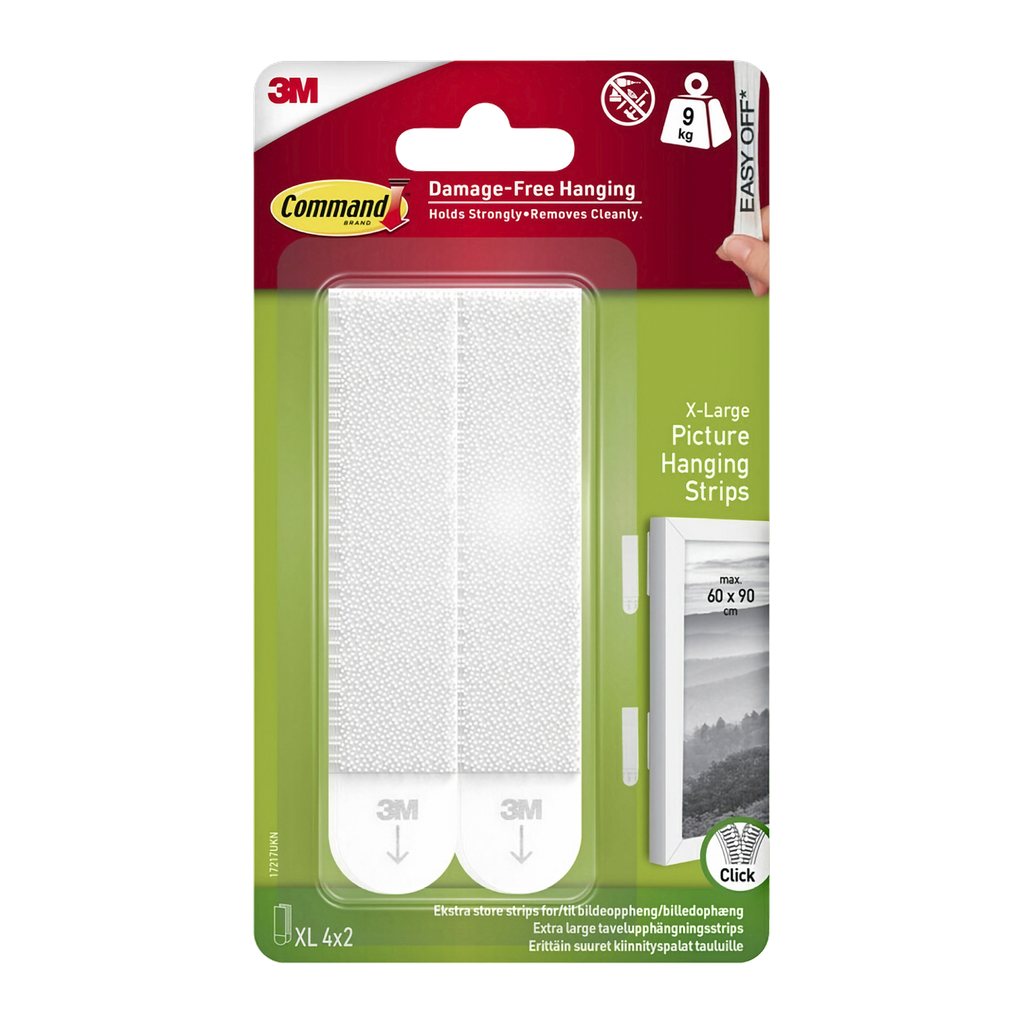 Command Selvklebende bildelister 4-pk