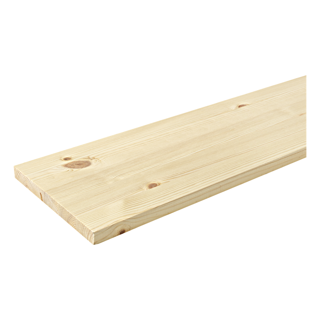 FixBoard Hyllplan av furu