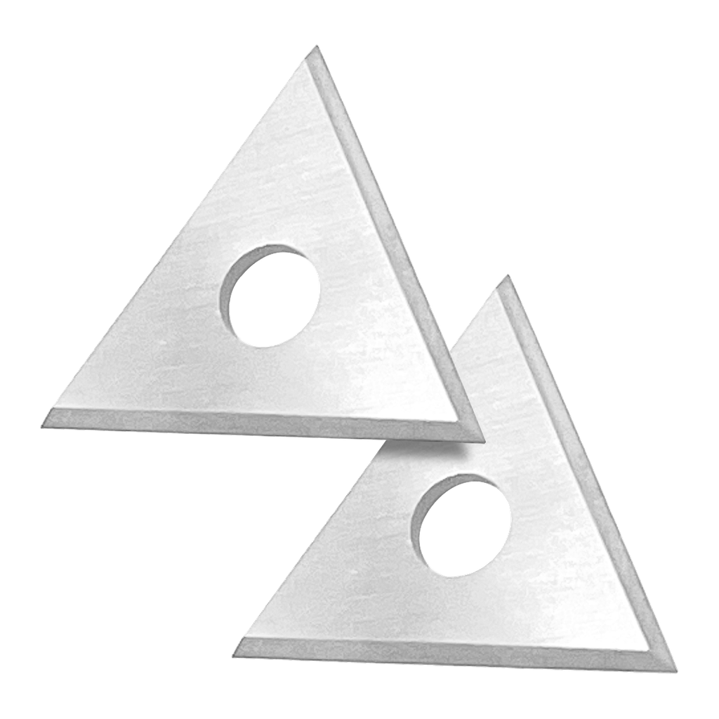 Hard Head Trekantet blad for profilskrape 2-pk