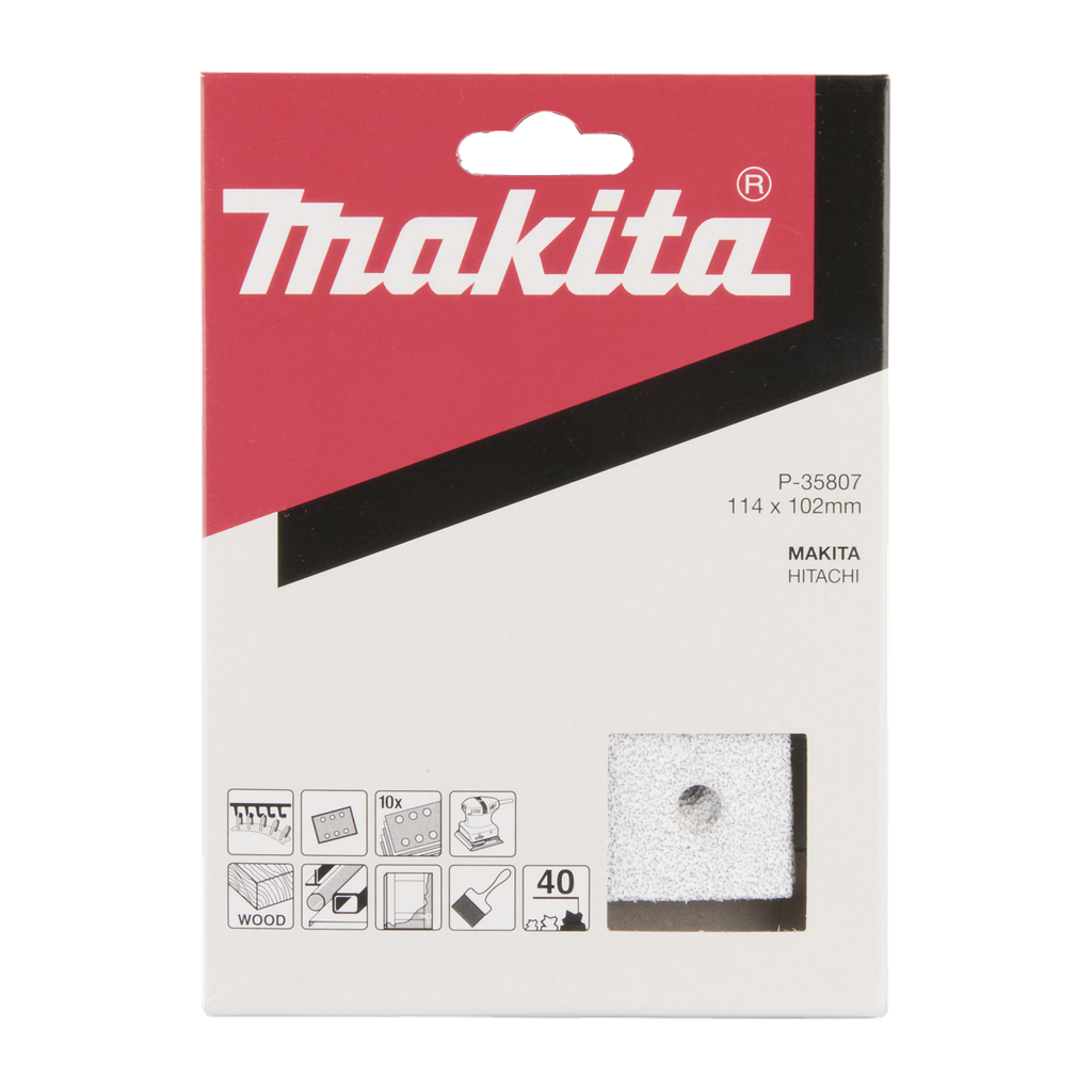 Makita Slipepapir for plansliping 10-pk