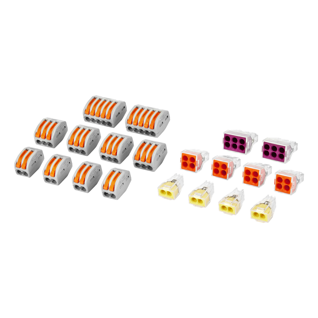 Wago Anslutningsklämmor 20 delar