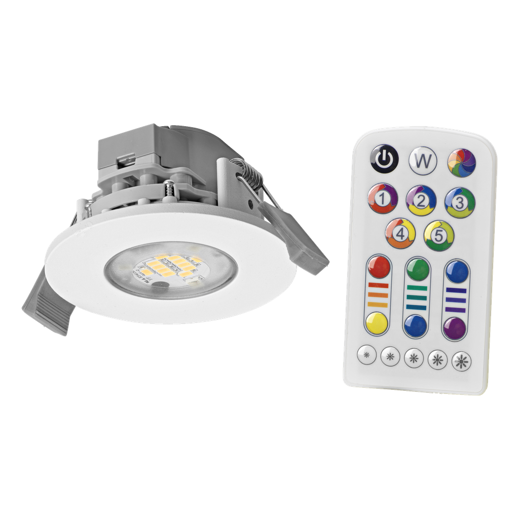 Anslut RGB-downlight LED