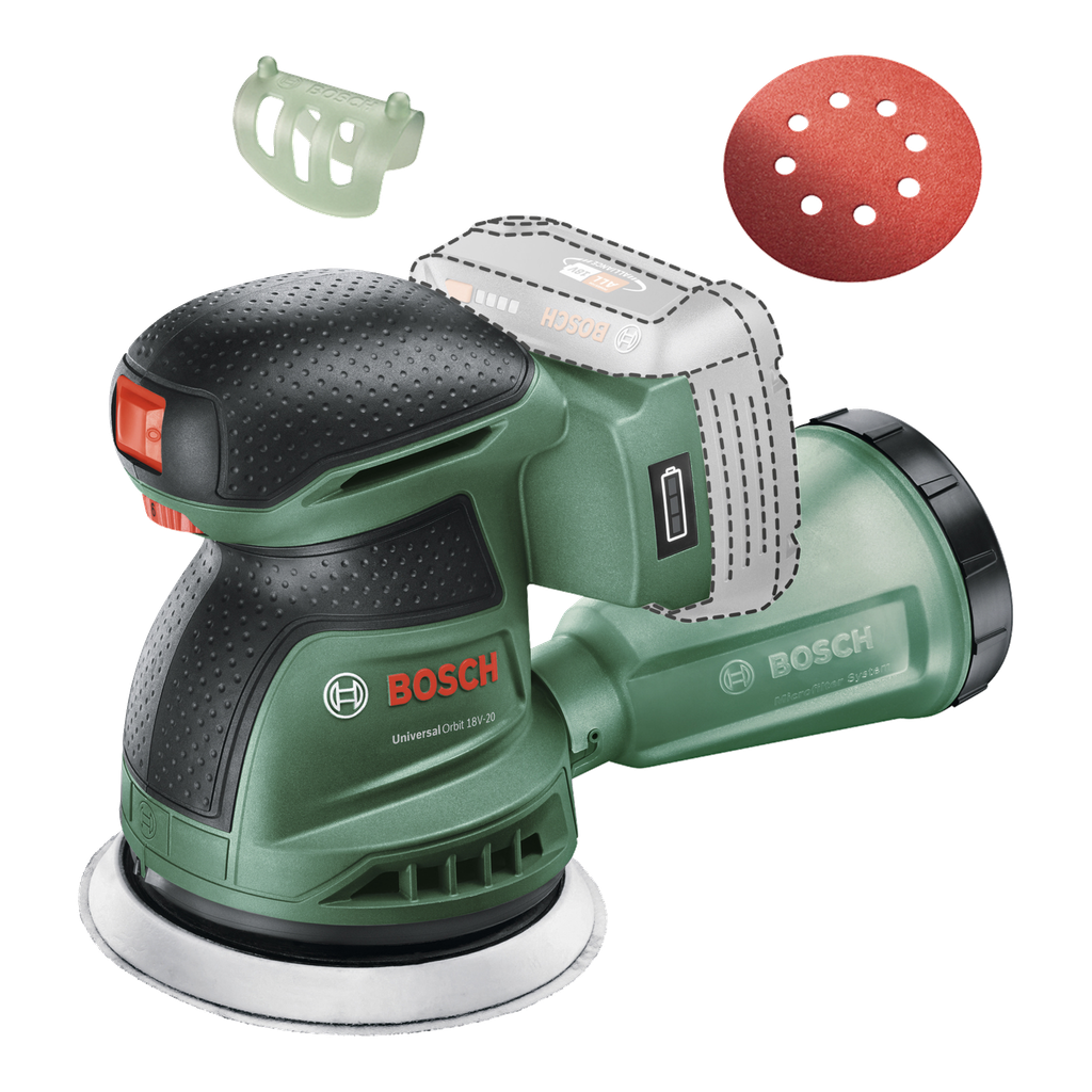 Bosch Power 4 All Batteridriven excenterslip