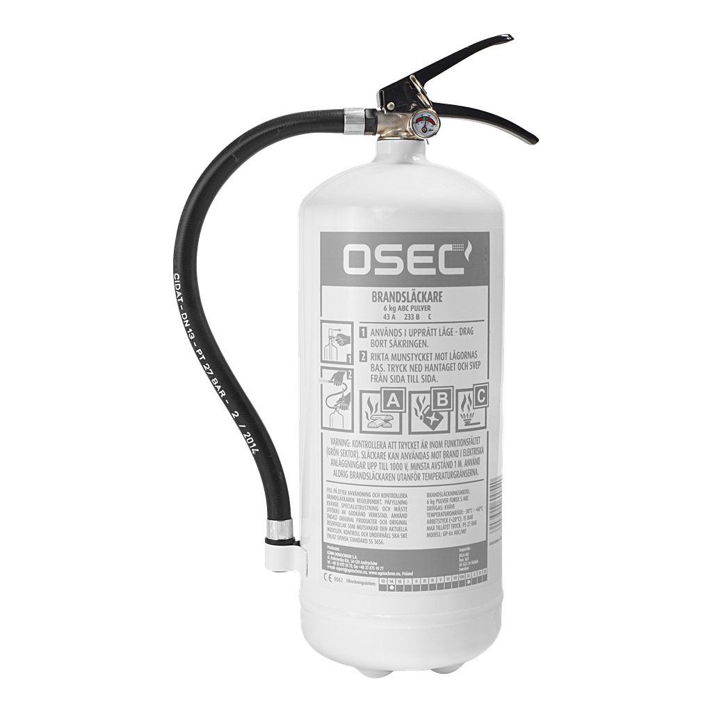 OSEC Pulverbrandsläckare