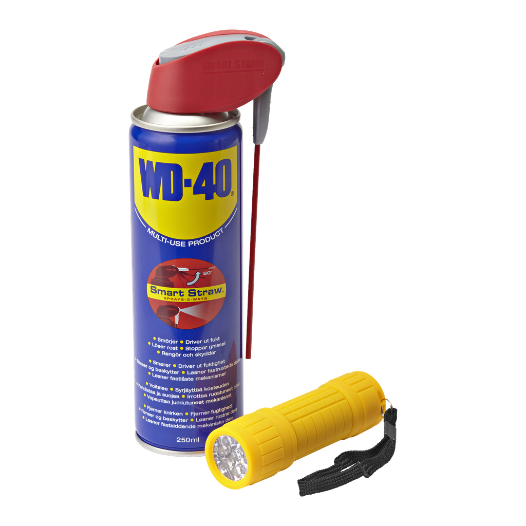WD-40 Multispray WD-40 + ficklampa LED