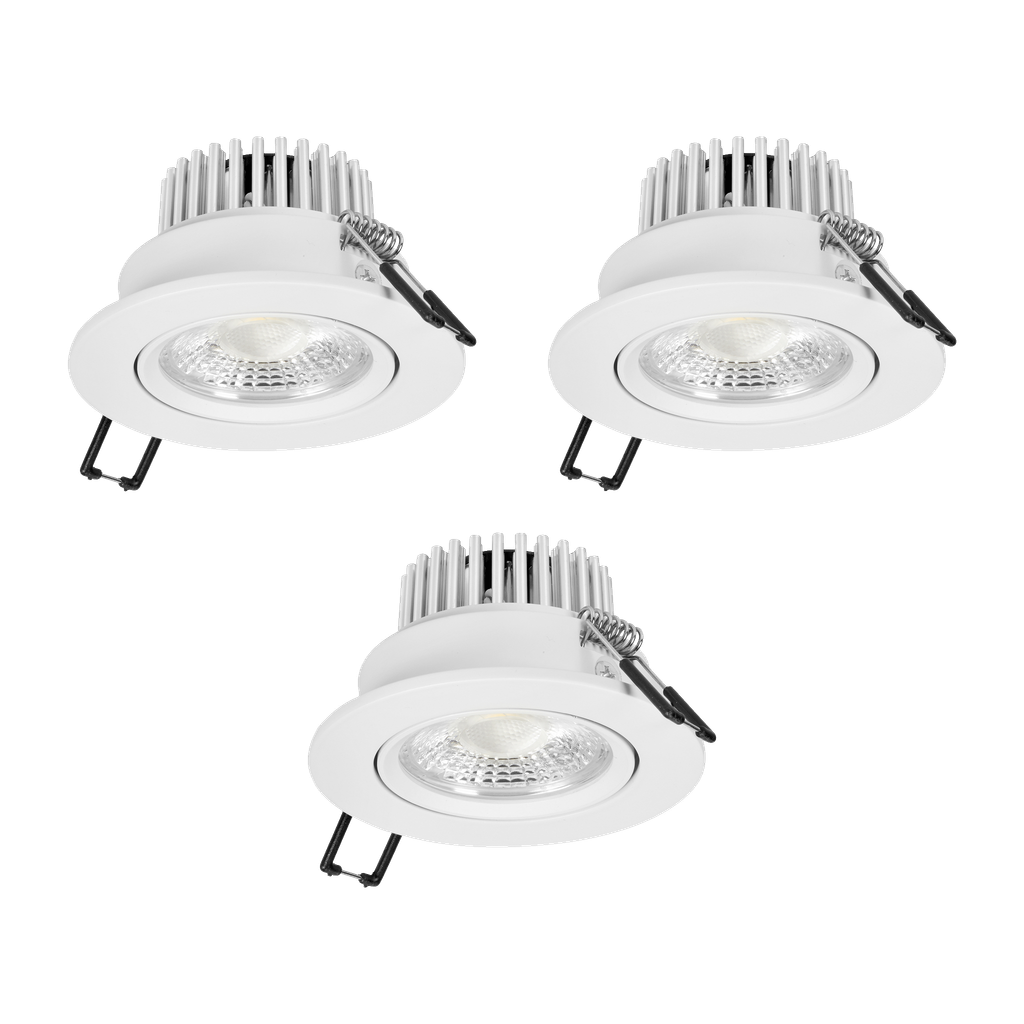 Markslöjd Downlight LED 3-pk