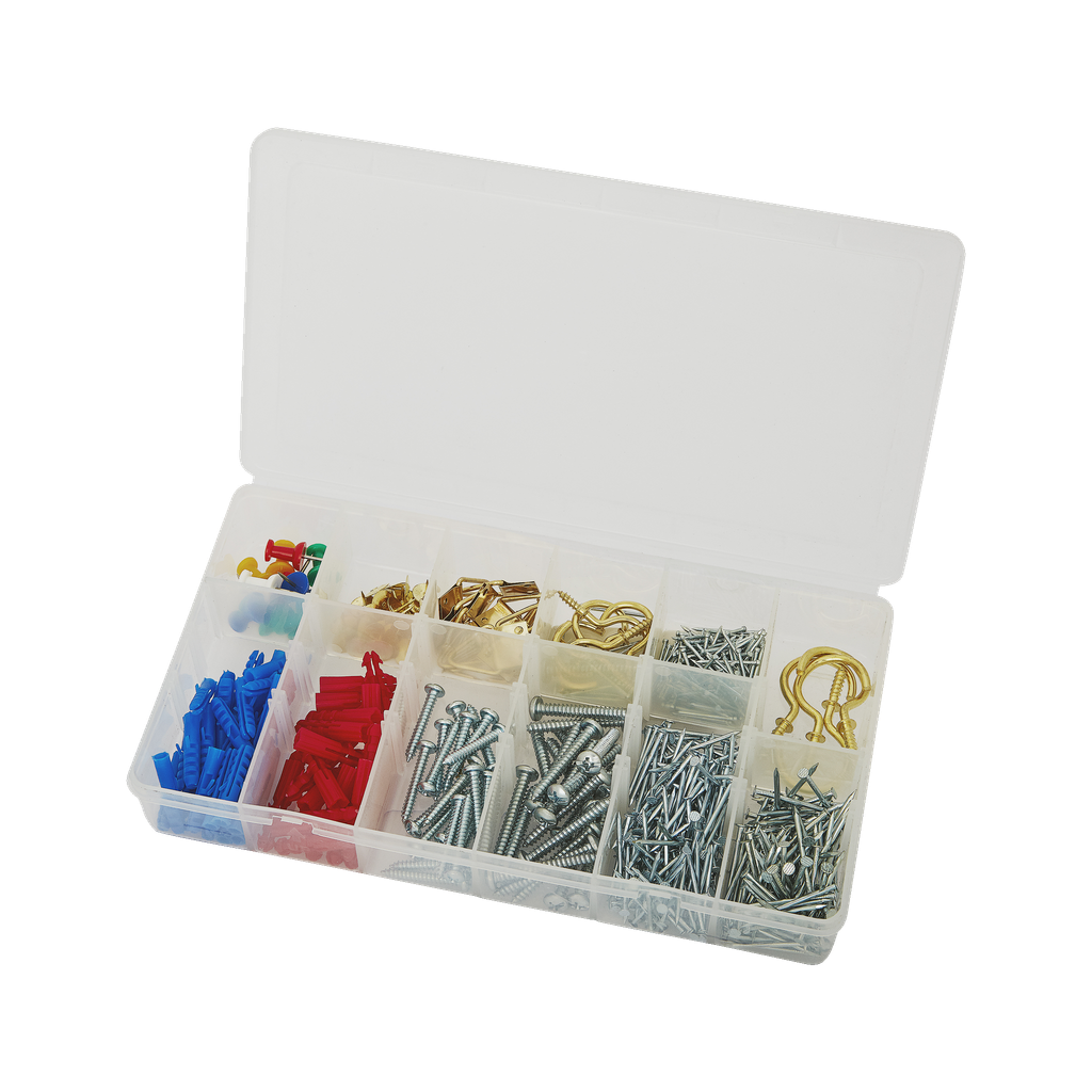 Hard Head Krok-/festesett 600 deler