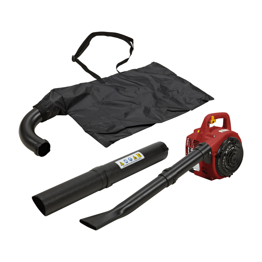 Meec Tools Bensindrevet løvblåser/-suger