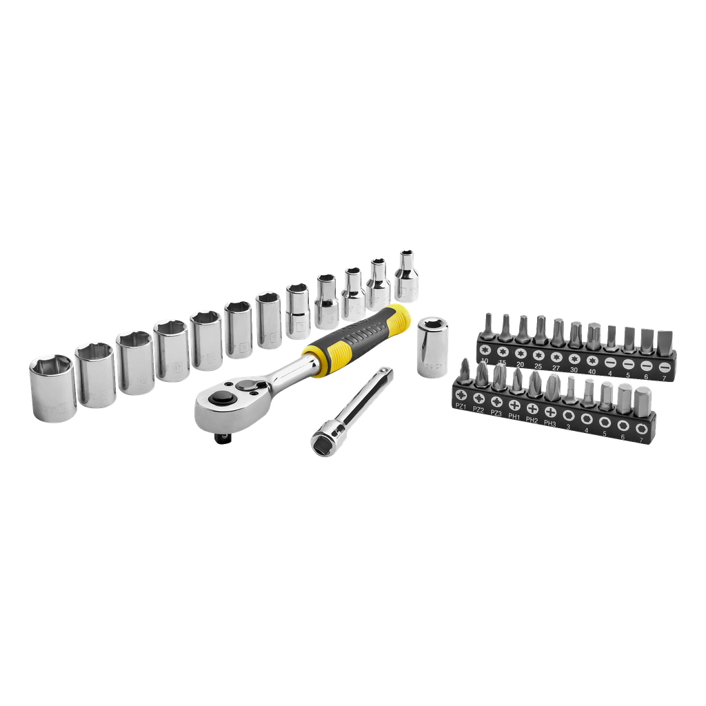 Stanley Bits- og pipesett 37 deler