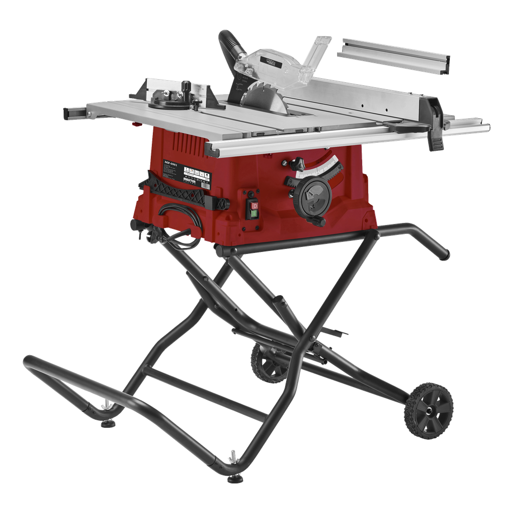 Meec Tools Bordsag med hjul