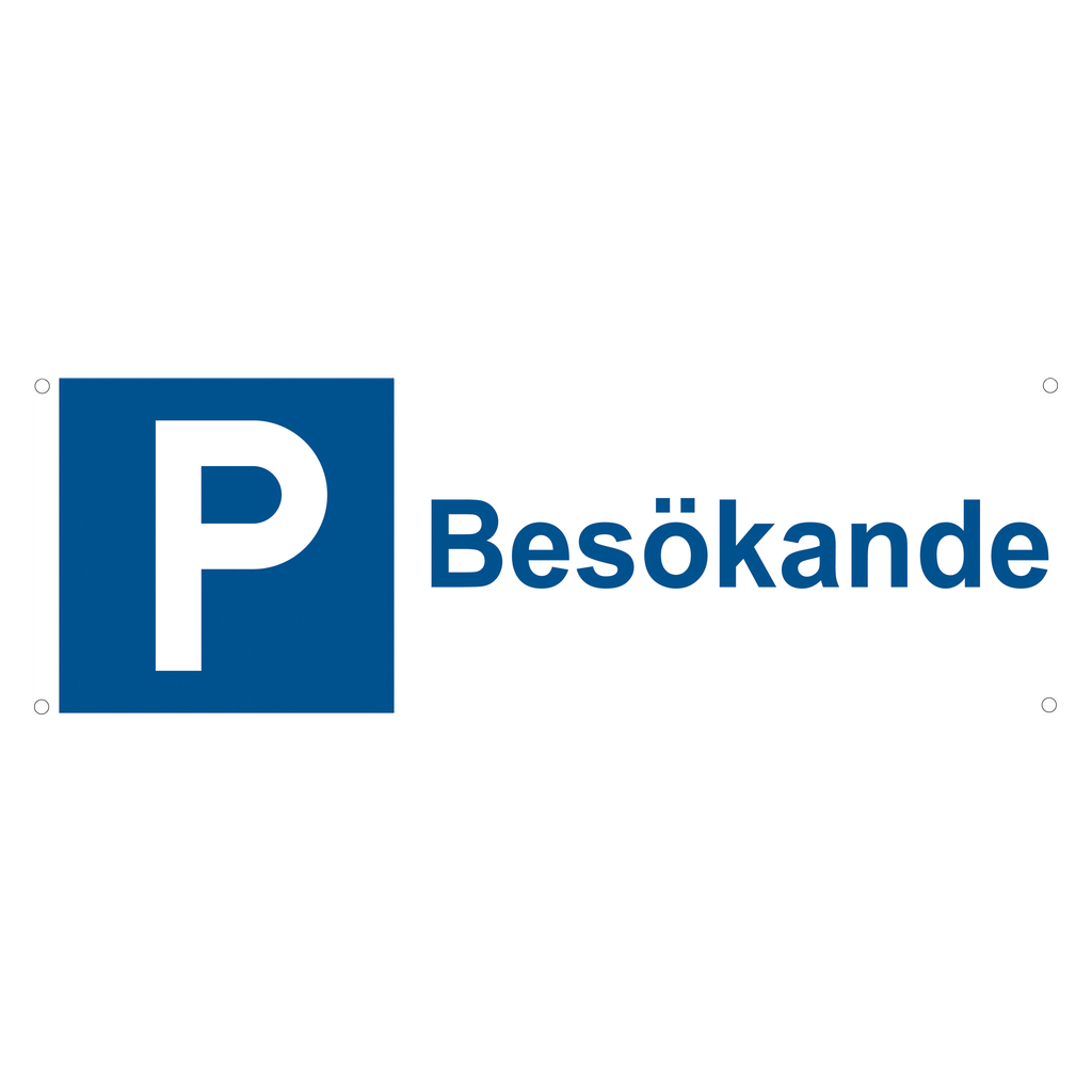 Dekalstajling Parkeringsskylt